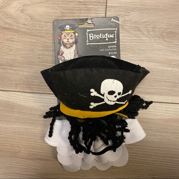 6 Cat Costumes Gold Fish Pumpkin Pirate Elf Bundle - Picture 4 of 7